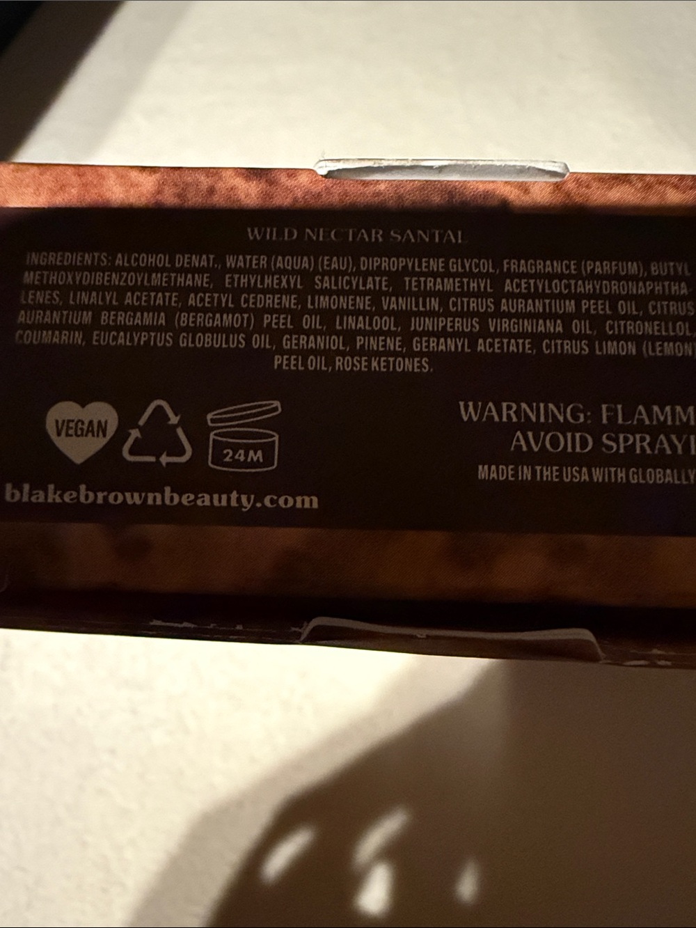 Blake Brown Hair & Body Refresh Mist Trio - 3 X 50 ml - Picture 6 of 8